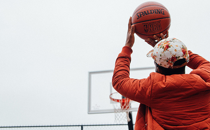 BOLA BASQUETE PENALTY PLAYOOF MIRIM LARANJA - Qtal Sports