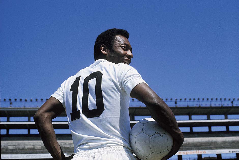 Personalização nas camisas: a 10 do Pelé