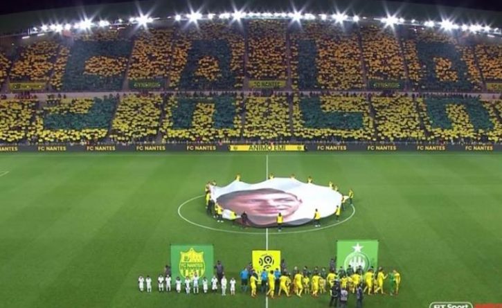 Em homenagem a Sala, Nantes aposenta camisa número 9