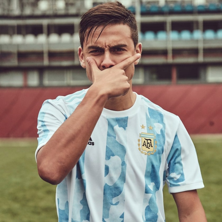 novo uniforme da Argentina