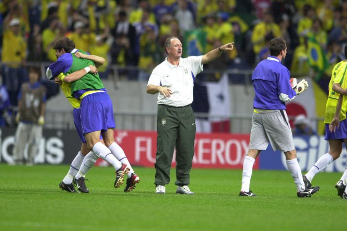 Camiseta Escalação Brasil Penta Copa do Mundo 2002