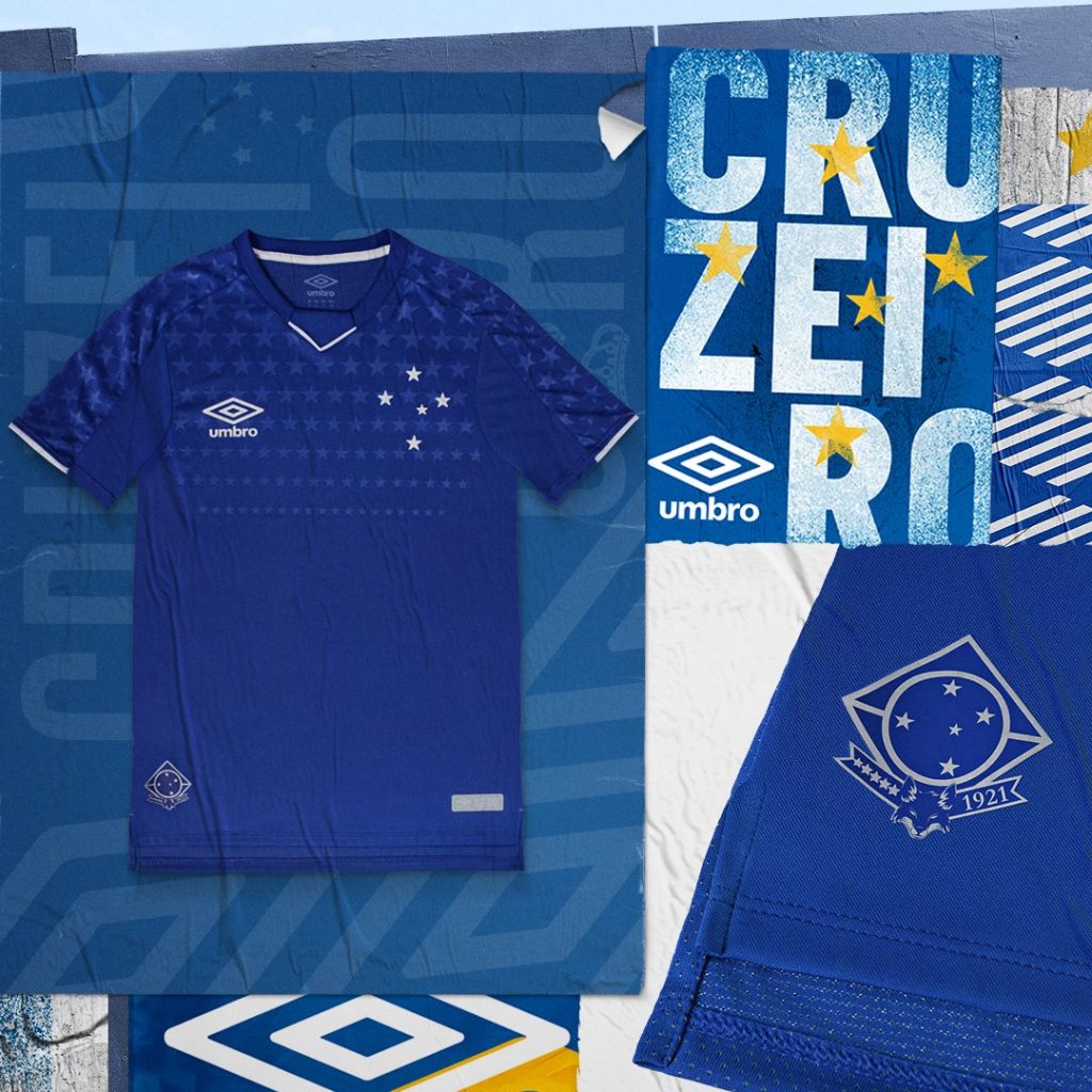 Umbro apresenta a nova Camisa do Cruzeiro para temporada