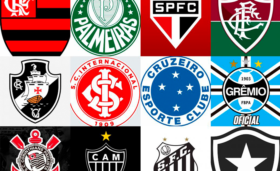 Escudos de Clubes Brasileiros de Futebol #1