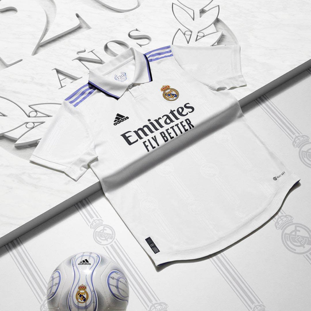 As camisas de futebol mais bonitas de 2022 - Real Madrid