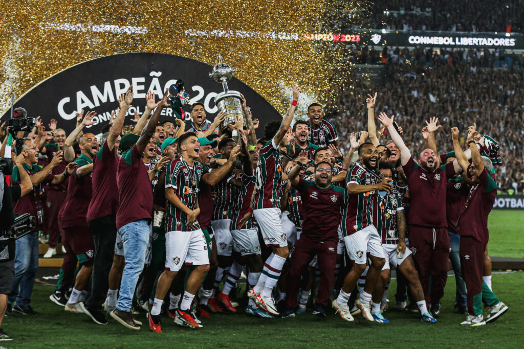 FOTO: LUCAS MERÇON / FLUMINENSE F.C. - Fluminense campeão da libertadores
