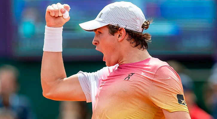 João Fonseca, vencedor do ATP 250 de Buenos Aires. — Foto: Argentina Open Tênis