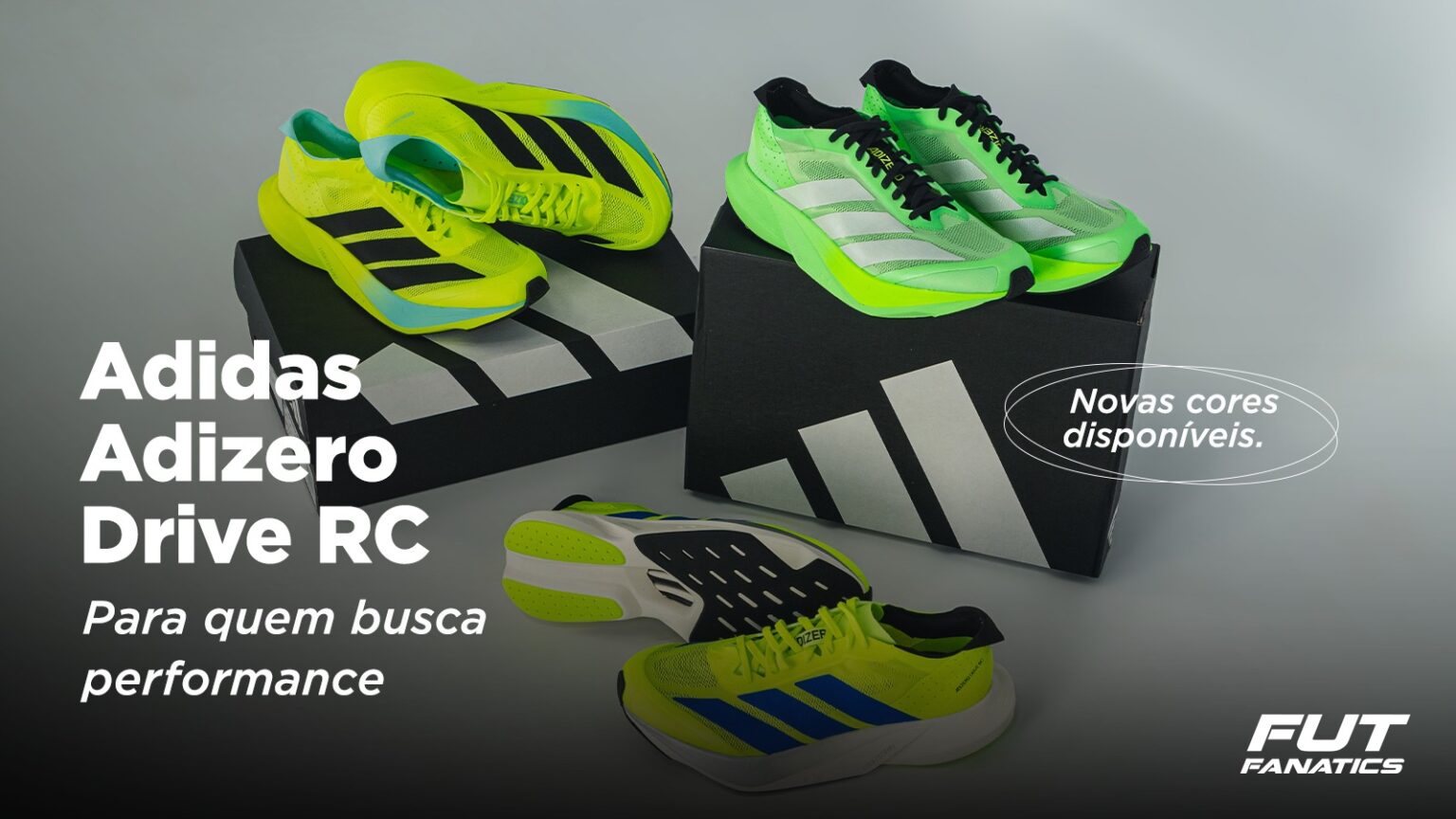Adizero Drive RC: sua corrida no ritmo da velocidade
