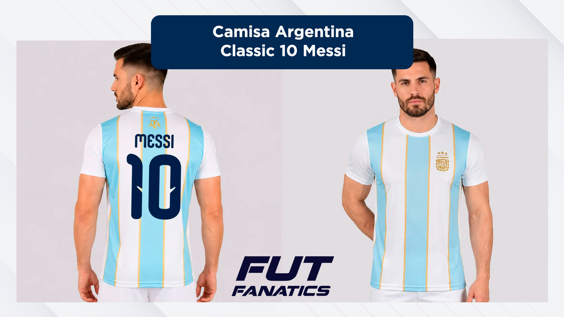 Camisa Argentina Classic 10 Messi