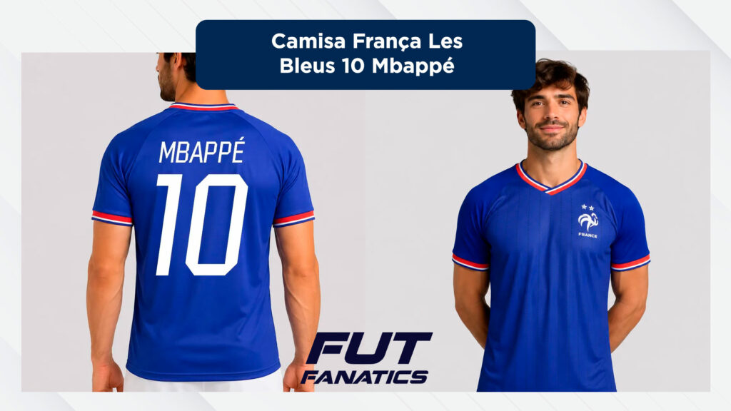 Camisa França Les Bleus 10 Mbappe